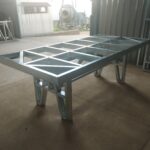 Light Steel Table