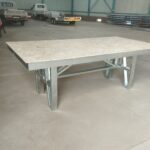 Light Steel Table