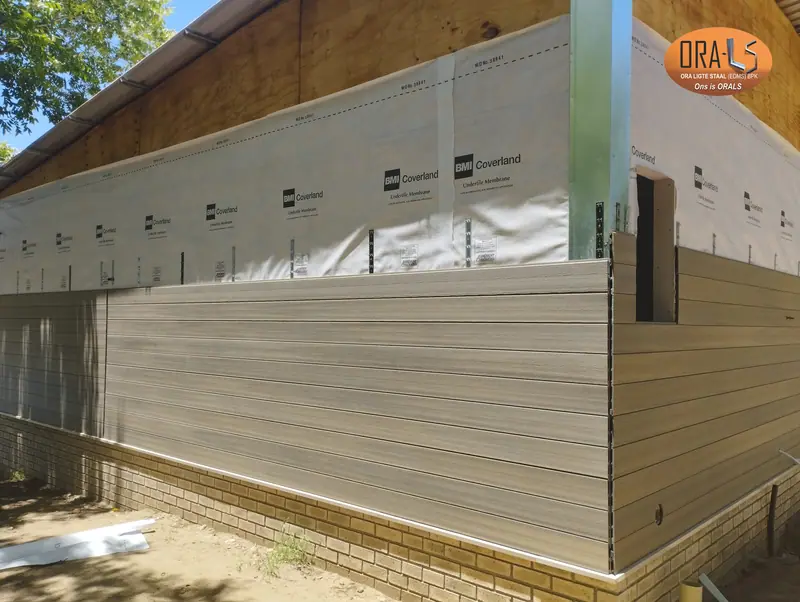 ORA Light Steel external evalast cladding