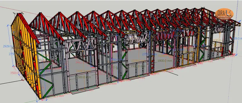 ORA Light Steel structure design