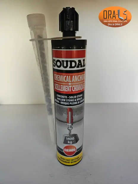 ORA Light Steel tools chemical anchor soudal