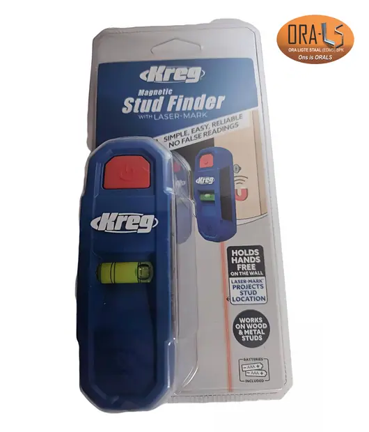 ORA Light Steel tools magnetic stud finder laser