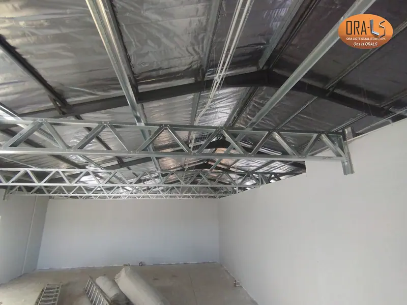 Interior walls using ORALS-supplied structural systems and materials