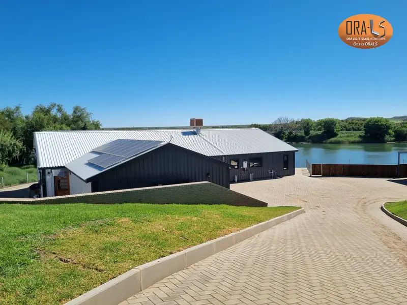 Residential house completed using ORALS-supplied structural systems and materials