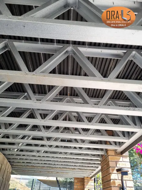 House porch using ORALS-supplied structural systems and materials