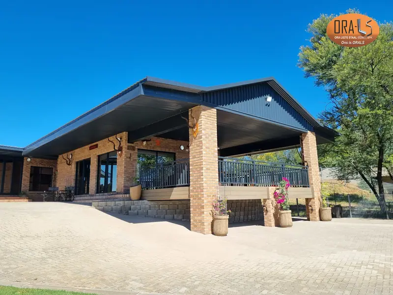 House roof using ORALS-supplied structural systems and materials
