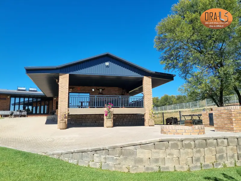 House roof using ORALS-supplied structural systems and materials
