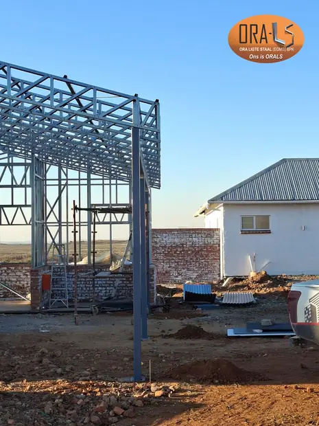 Warehouse stoor agricultural using ORALS-supplied structural systems and materials