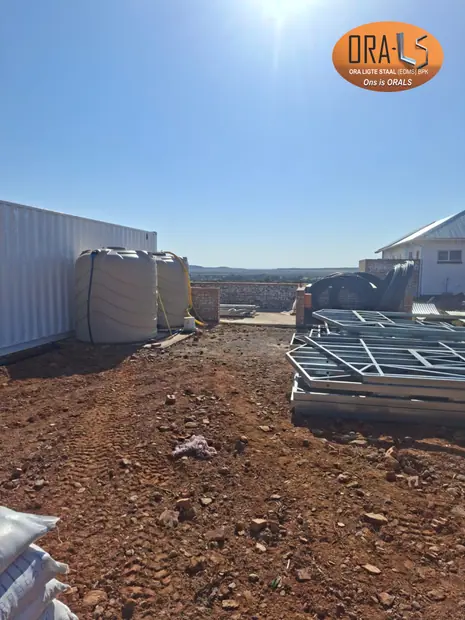Warehouse stoor agricultural using ORALS-supplied structural systems and materials