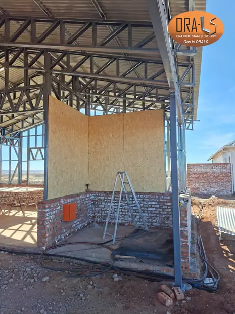 Warehouse stoor agricultural using ORALS-supplied structural systems and materials