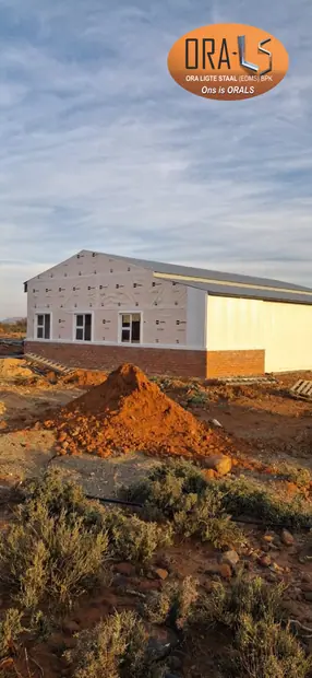 Warehouse stoor agricultural using ORALS-supplied structural systems and materials