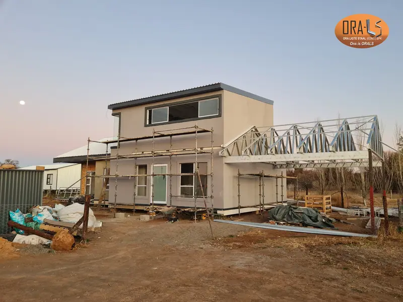 House cladding using ORALS-supplied structural systems and materials