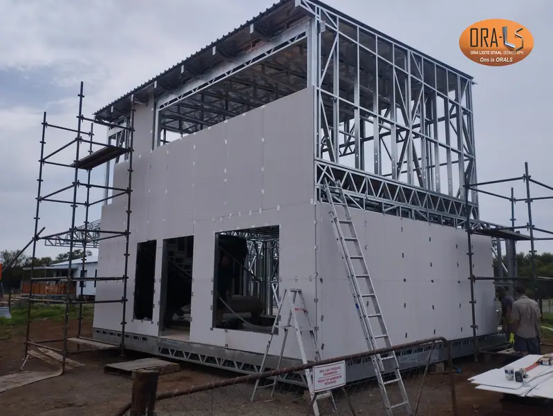 House cladding using ORALS-supplied structural systems and materials