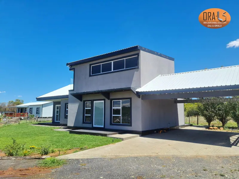 House completed using ORALS-supplied structural systems and materials
