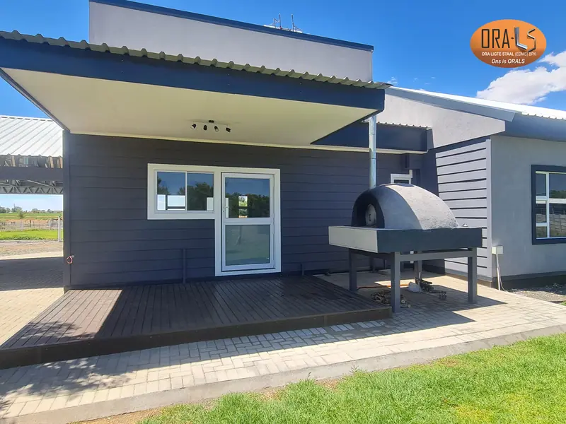 House completed using ORALS-supplied structural systems and materials