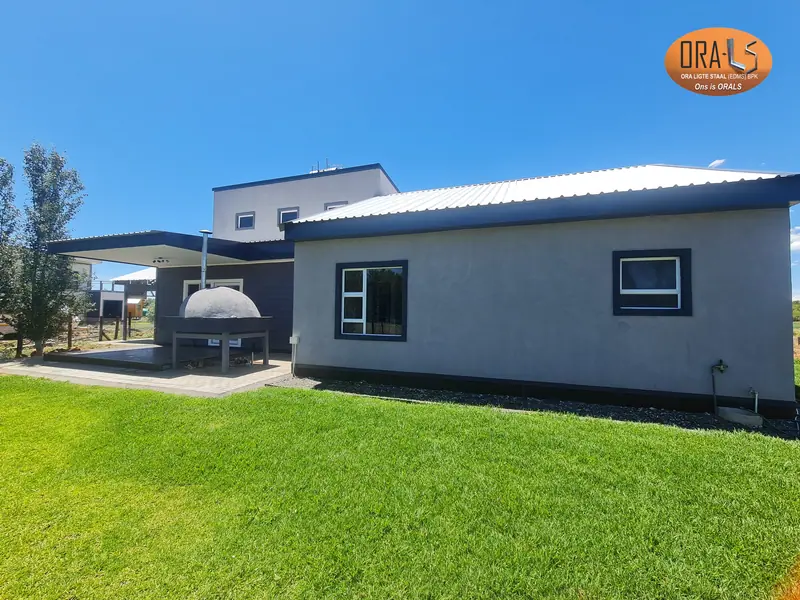 House completed using ORALS-supplied structural systems and materials