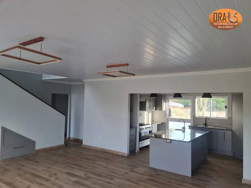 House interior using ORALS-supplied structural systems and materials