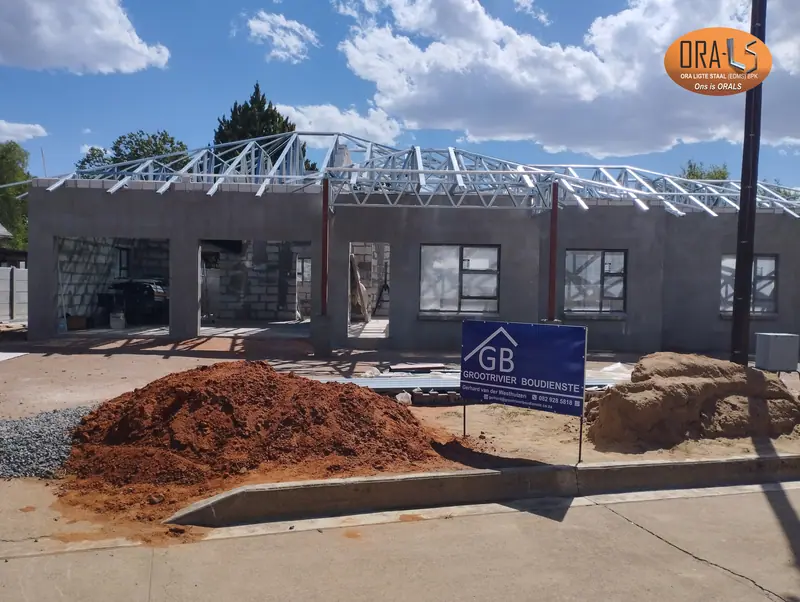 House roof trusses using ORALS-supplied structural systems and materials