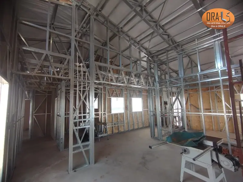 House using ORALS-supplied structural systems and materials