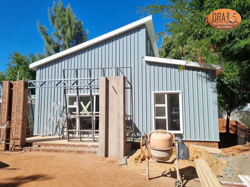 Residential house using ORALS-supplied structural systems and materials