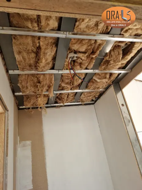 Residential house roof insulation using ORALS-supplied structural systems and materials