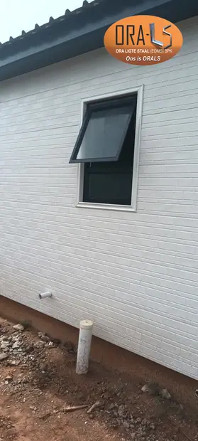 Aluminium windows using ORALS-supplied structural systems and materials