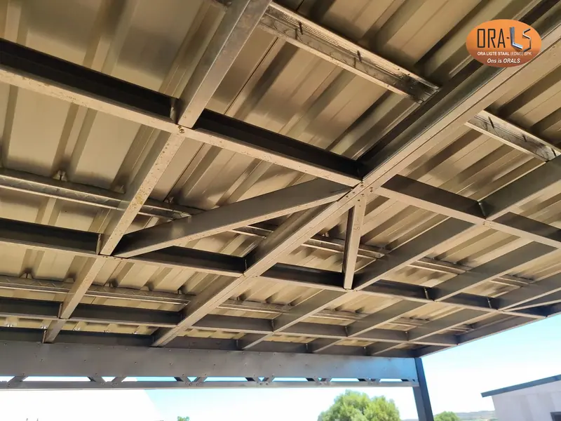 Canopy completed using ORALS-supplied structural systems and materials