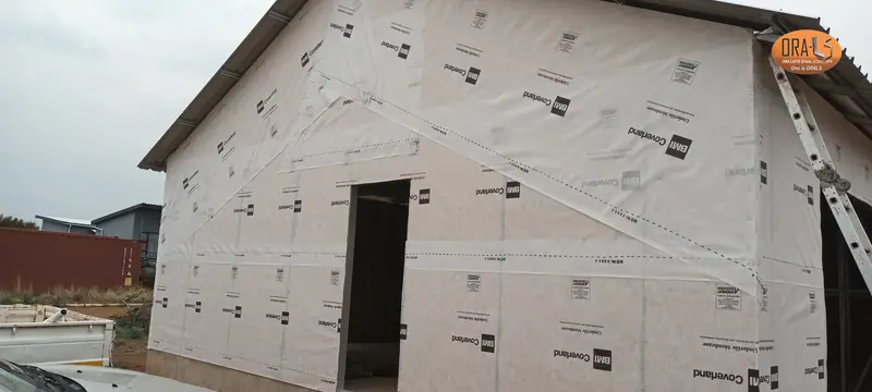 Exterior cladding using ORALS-supplied structural systems and materials