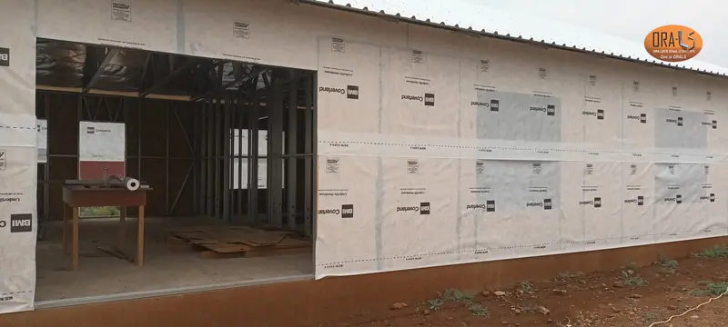 Exterior cladding using ORALS-supplied structural systems and materials