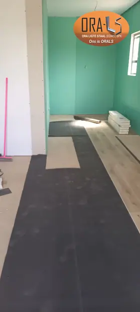 Floor cladding using ORALS-supplied structural systems and materials
