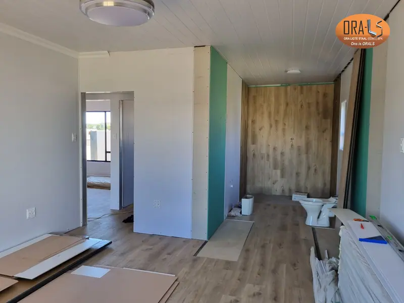Interior using ORALS-supplied structural systems and materials