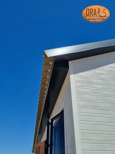 Residential house completed using ORALS-supplied structural systems and materials