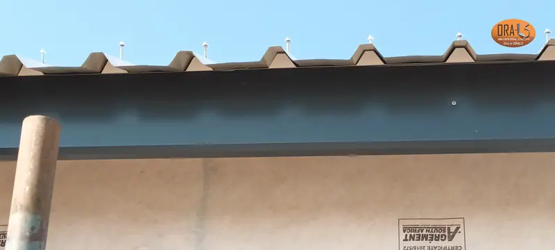 Residential house flashings using ORALS-supplied structural systems and materials