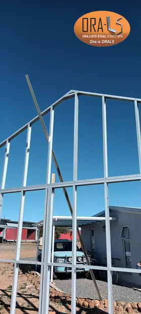 Residential house roof trusses using ORALS-supplied structural systems and materials