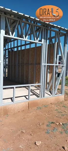 Residential house window structure using ORALS-supplied structural systems and materials