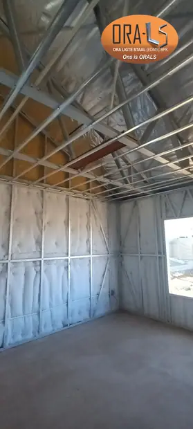 Wall insulation using ORALS-supplied structural systems and materials