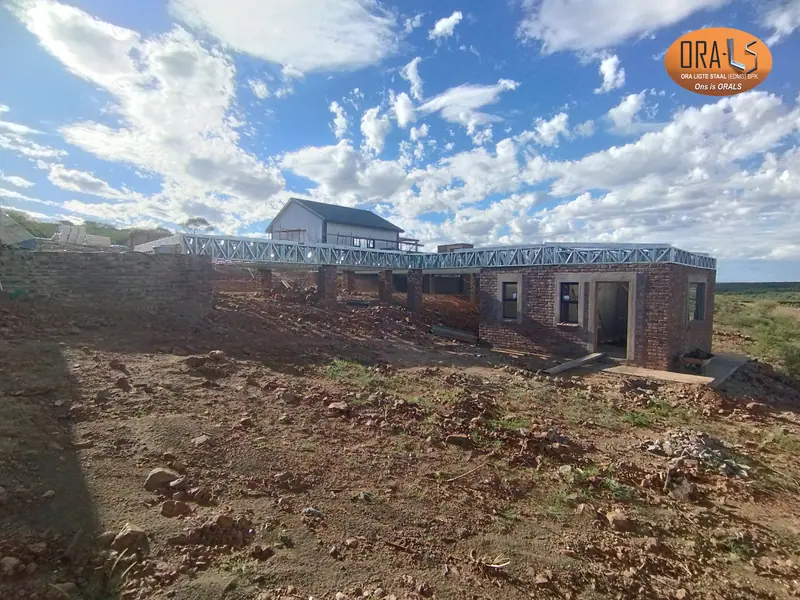 House foundation extension using ORALS-supplied structural systems and materials