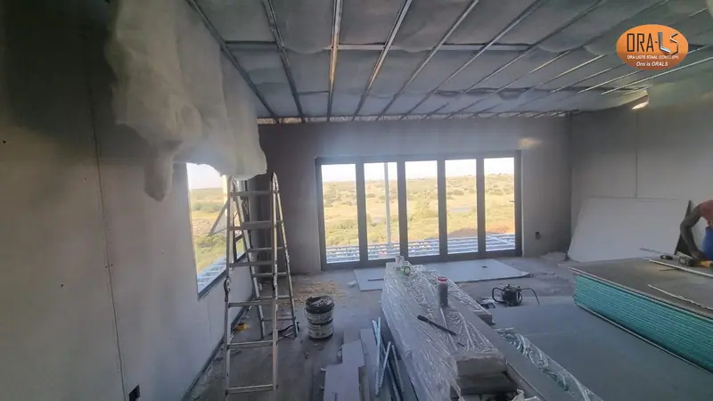 House roof insulation using ORALS-supplied structural systems and materials