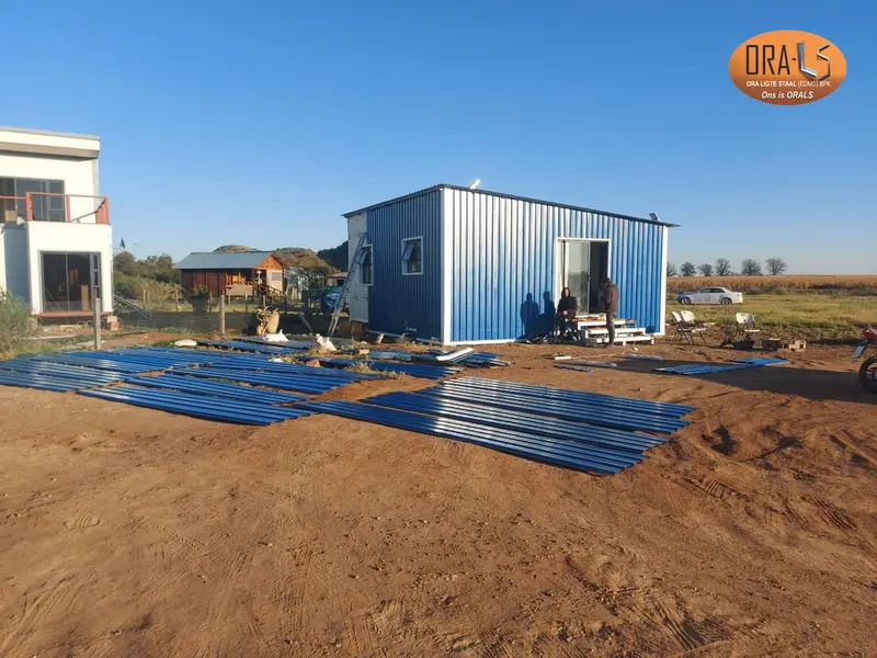 House exterior cladding using ORALS-supplied structural systems and materials