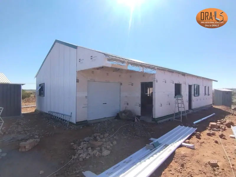 Farm house exterior cladding using ORALS-supplied structural systems and materials