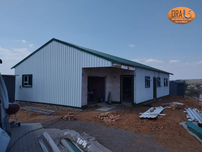 Farm house exterior cladding using ORALS-supplied structural systems and materials