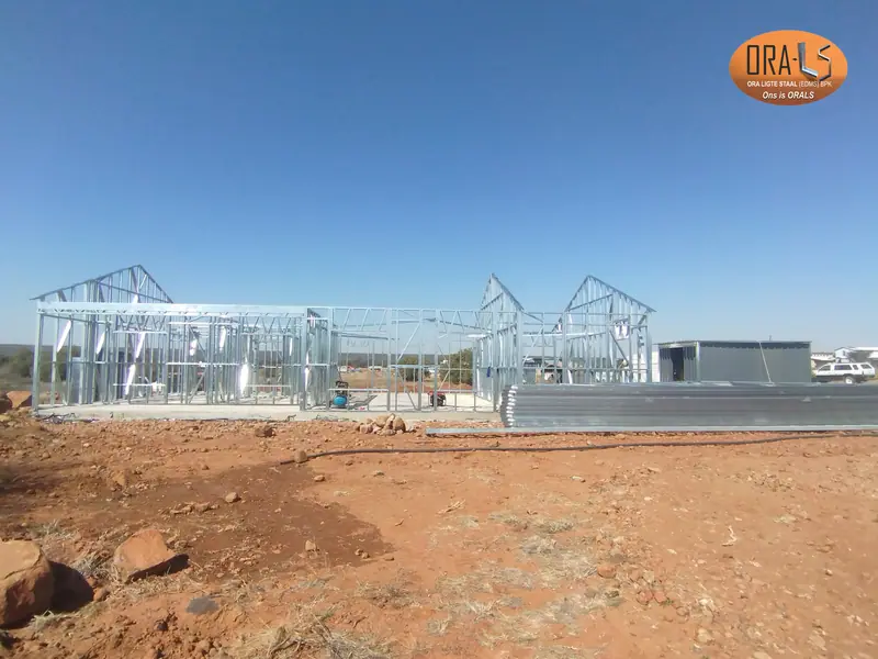 Farm house structure using ORALS-supplied structural systems and materials