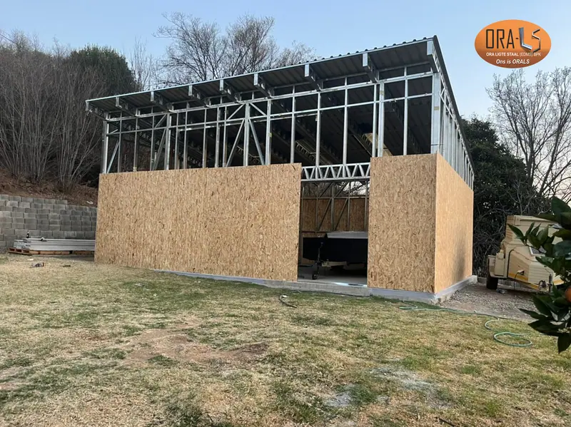 Shed workshop cladding bethlehem using ORALS-supplied structural systems and materials