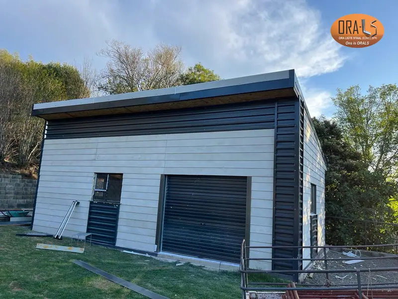 Workshop shed completed bethlehem using ORALS-supplied structural systems and materials